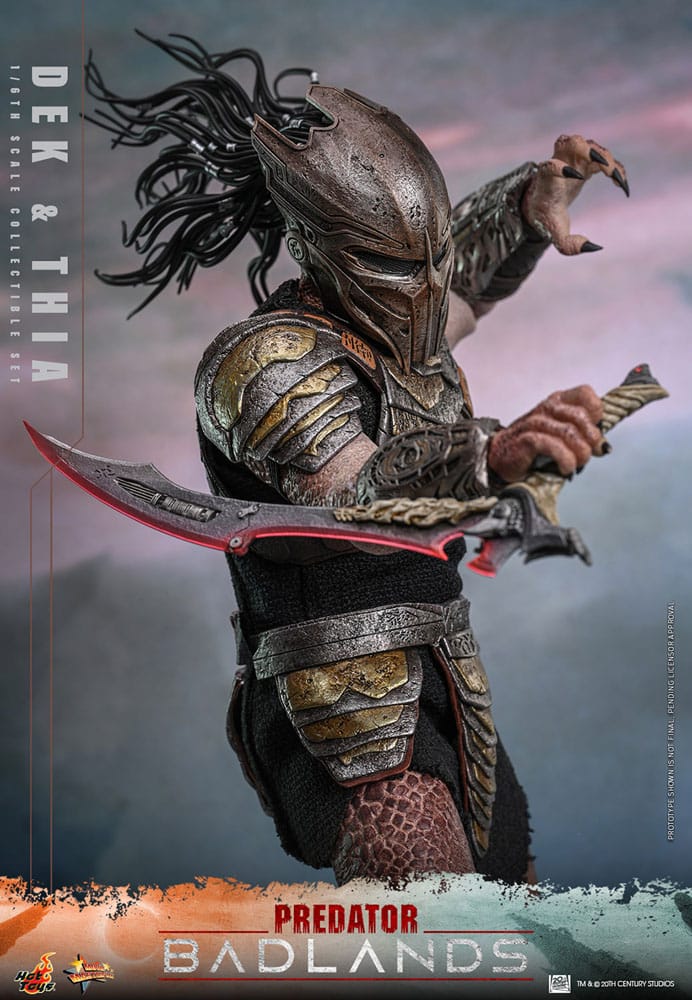 Predator: Badlands Movie Masterpiece Action Figur 1/6 Dek & Thia 30 cm Hot Toys