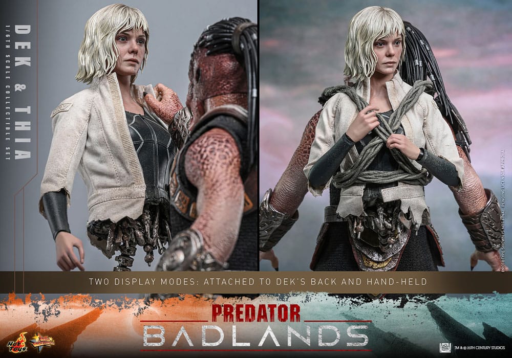 Predator: Badlands Movie Masterpiece Action Figur 1/6 Dek & Thia 30 cm Hot Toys