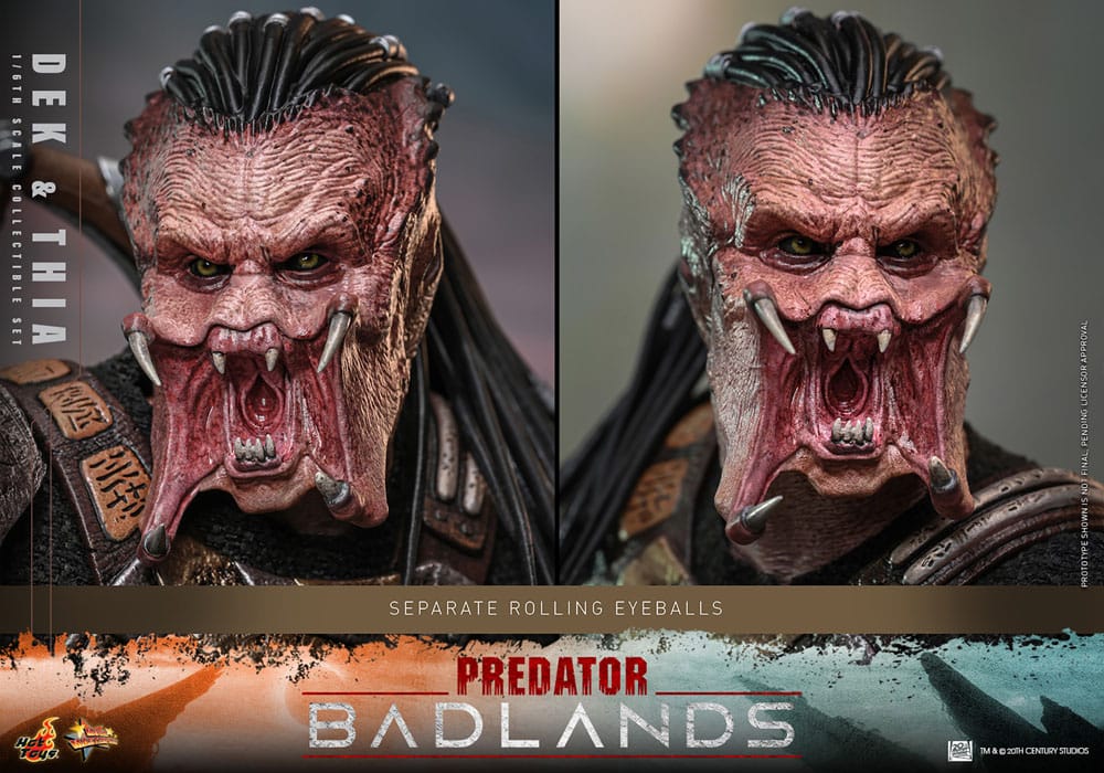 Predator: Badlands Movie Masterpiece Action Figur 1/6 Dek & Thia 30 cm Hot Toys