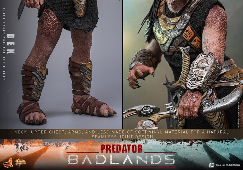 Predator: Badlands Movie Masterpiece Action Figur 1/6 Dek 30 cm Hot Toys