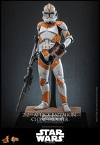 Star Wars: The Clone Wars Action Figur 1/6 212th Attack Battalion Clone Trooper Deluxe Version 30 cm Hot Toys