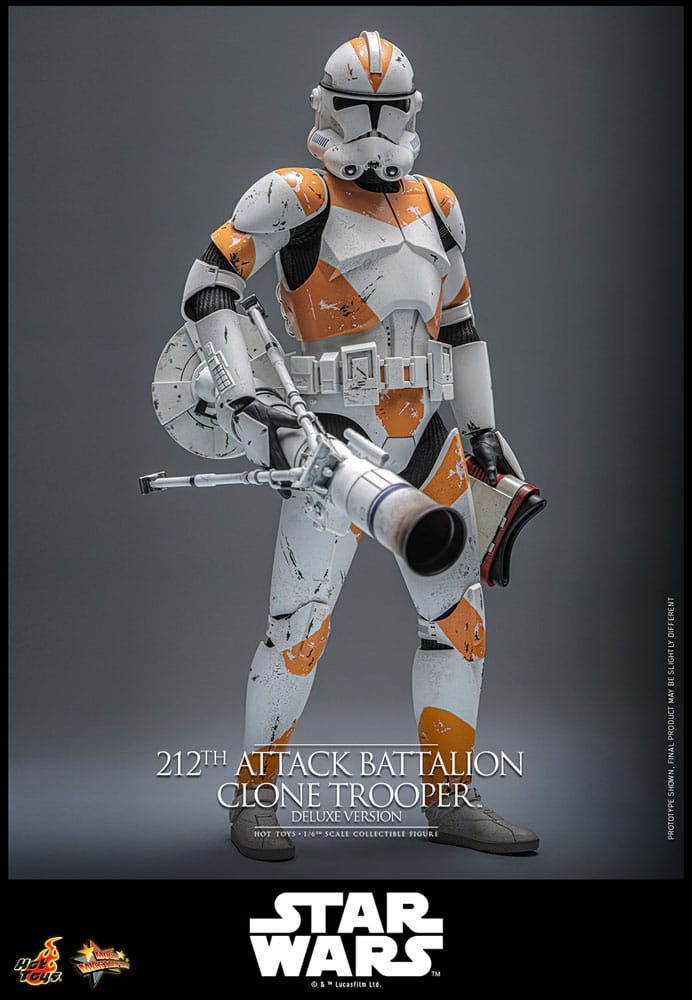 Star Wars: The Clone Wars Action Figur 1/6 212th Attack Battalion Clone Trooper Deluxe Version 30 cm Hot Toys