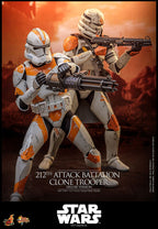 Star Wars: The Clone Wars Action Figur 1/6 212th Attack Battalion Clone Trooper Deluxe Version 30 cm Hot Toys