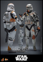 Star Wars: The Clone Wars Action Figur 1/6 212th Attack Battalion Clone Trooper Deluxe Version 30 cm Hot Toys