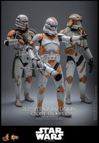 Star Wars: The Clone Wars Action Figur 1/6 212th Attack Battalion Clone Trooper Deluxe Version 30 cm Hot Toys