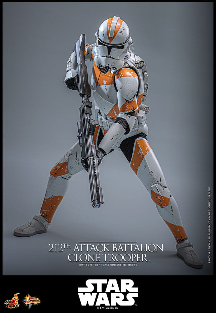 Star Wars: The Clone Wars Action Figur 1/6 212th Attack Battalion Clone Trooper 30 cm Hot Toys