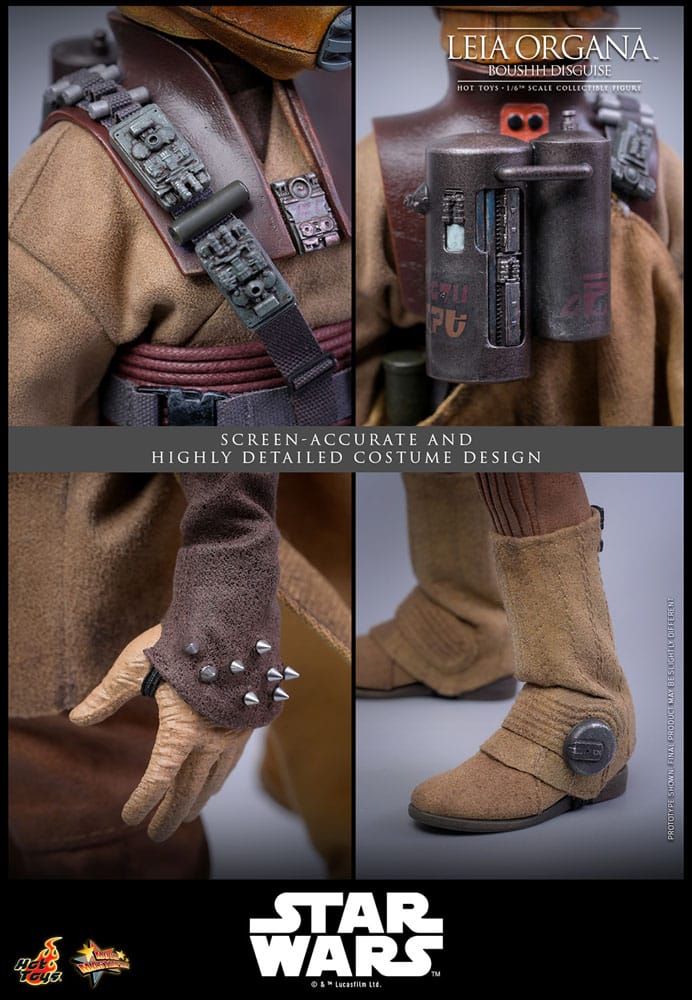 Star Wars Episode VI Filmmästerverk Actionfigur 1/6 Leia Organa (Boushh Förklädnad) 27 cm Hot Toys