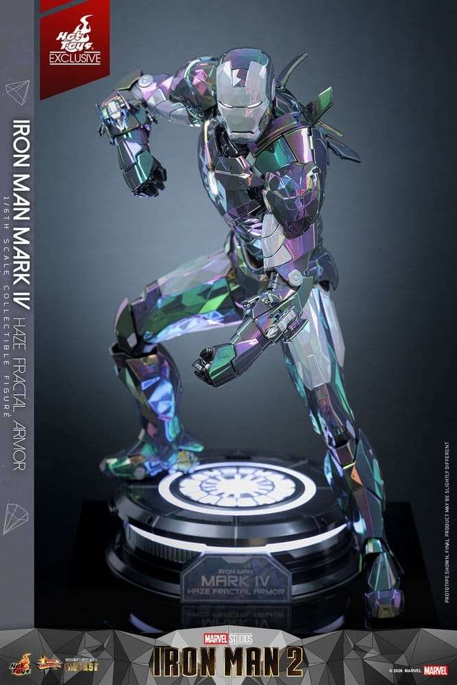 Iron Man 2 Action Figur 1/6 Iron Man Mark IV (Haze Fractal Armor) 33 cm