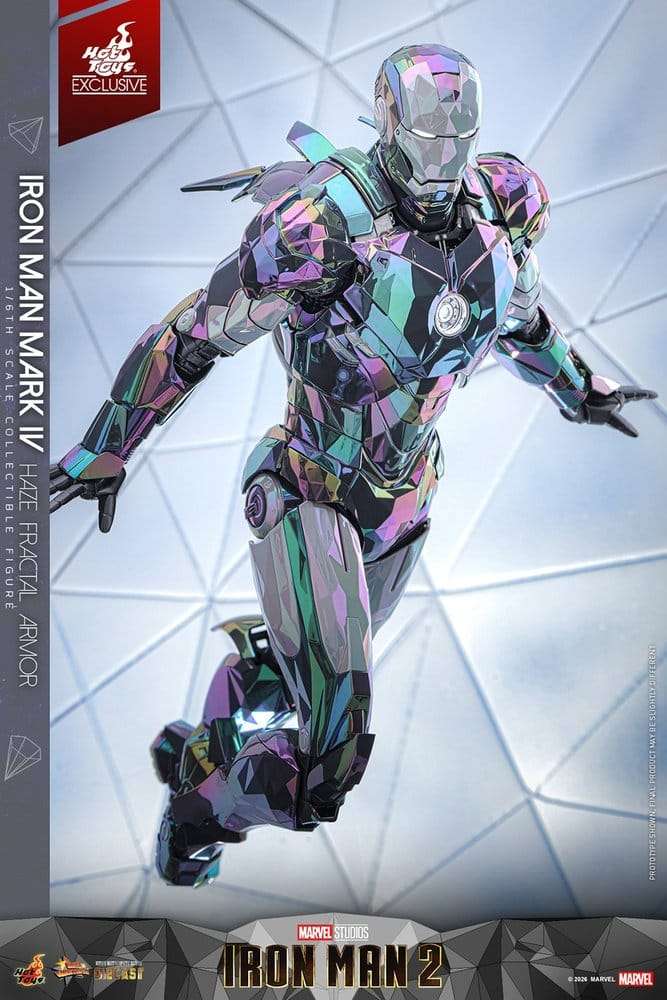 Iron Man 2 Actionfigur 1/6 Iron Man Mark IV (Haze Fractal Armor) 33 cm