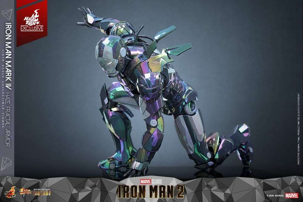 Iron Man 2 Actionfigur 1/6 Iron Man Mark IV (Haze Fractal Armor) 33 cm