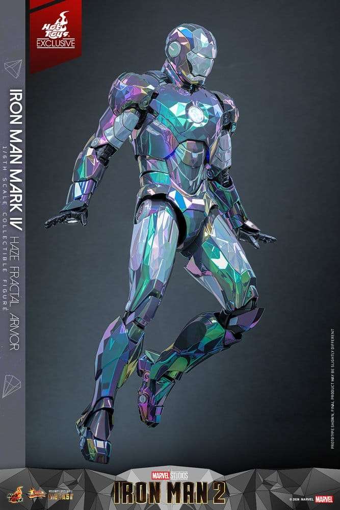 Iron Man 2 Actionfigur 1/6 Iron Man Mark IV (Haze Fractal Armor) 33 cm