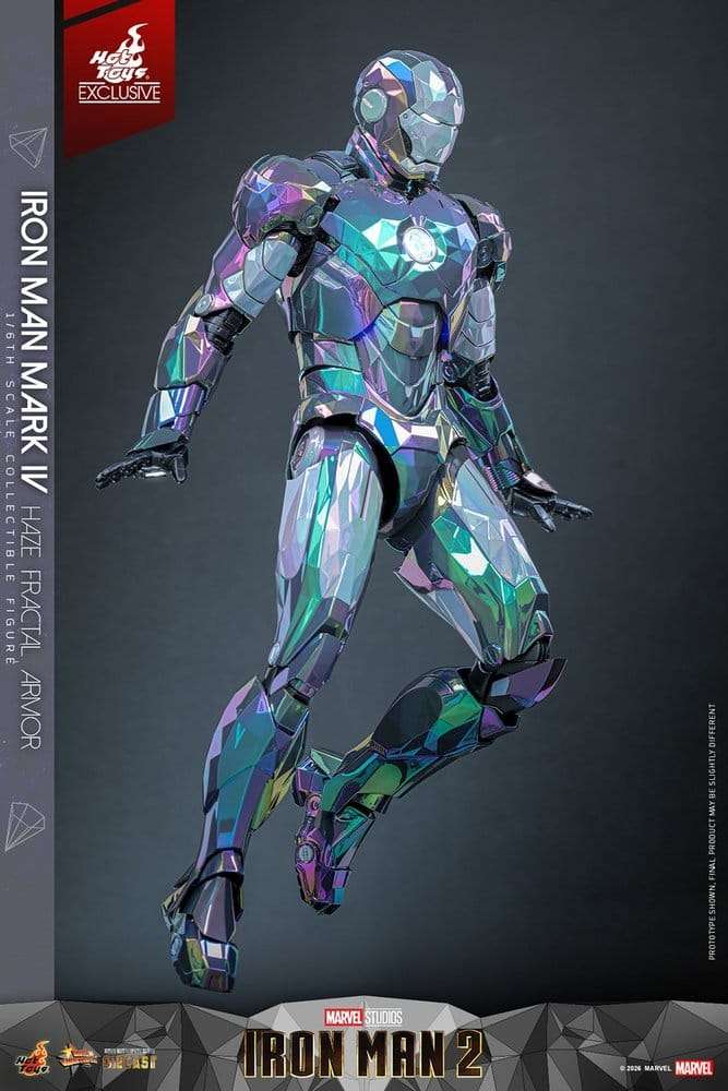 Iron Man 2 Actionfigur 1/6 Iron Man Mark IV (Haze Fractal Armor) 33 cm