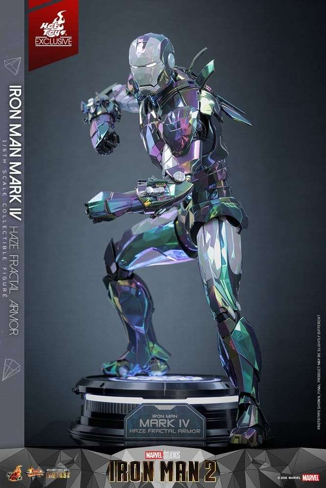 Iron Man 2 Actionfigur 1/6 Iron Man Mark IV (Haze Fractal Armor) 33 cm