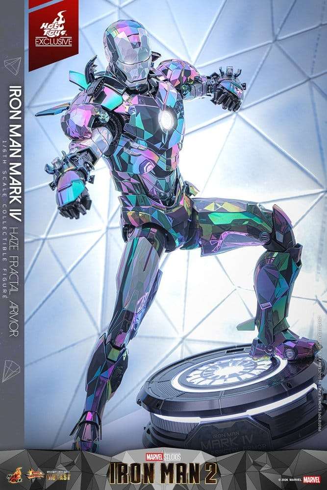 Iron Man 2 Actionfigur 1/6 Iron Man Mark IV (Haze Fractal Armor) 33 cm
