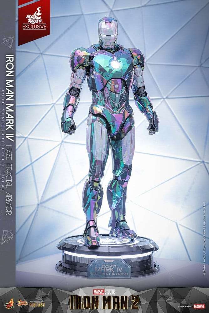 Iron Man 2 Actionfigur 1/6 Iron Man Mark IV (Haze Fractal Armor) 33 cm