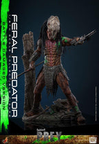 Prey Action Figur 1/6 Feral Predator (Battle Damaged Version) 37 cm Hot Toys