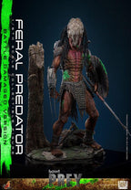 Prey Action Figur 1/6 Feral Predator (Battle Damaged Version) 37 cm Hot Toys