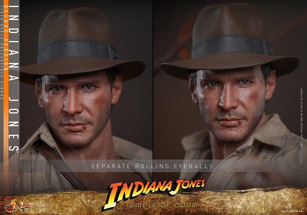 Indiana Jones Film Mästerverk Action Figur 1/6 Indiana Jones (Deluxe Version) 30 cm Hot Toys