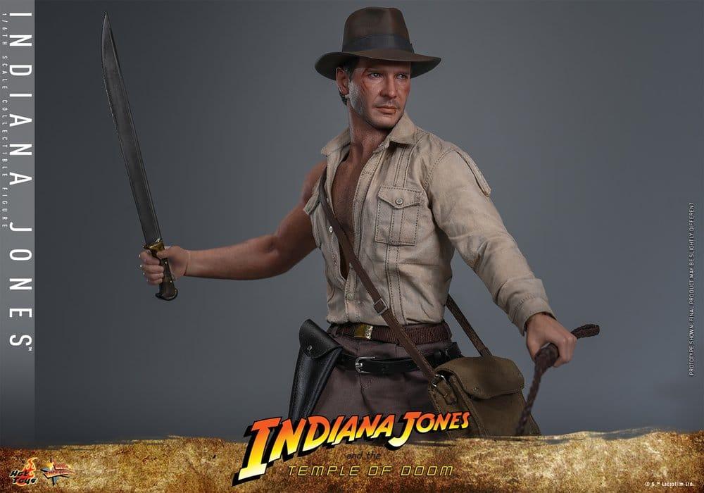 Indiana Jones Film Mästverk Action Figur 1/6 Indiana Jones 30 cm Hot Toys