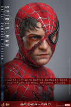 Spider-Man Filmmästerverk Actionfigur 1/6 Spider-Man (Skadad Version) 30 cm Hot Toys