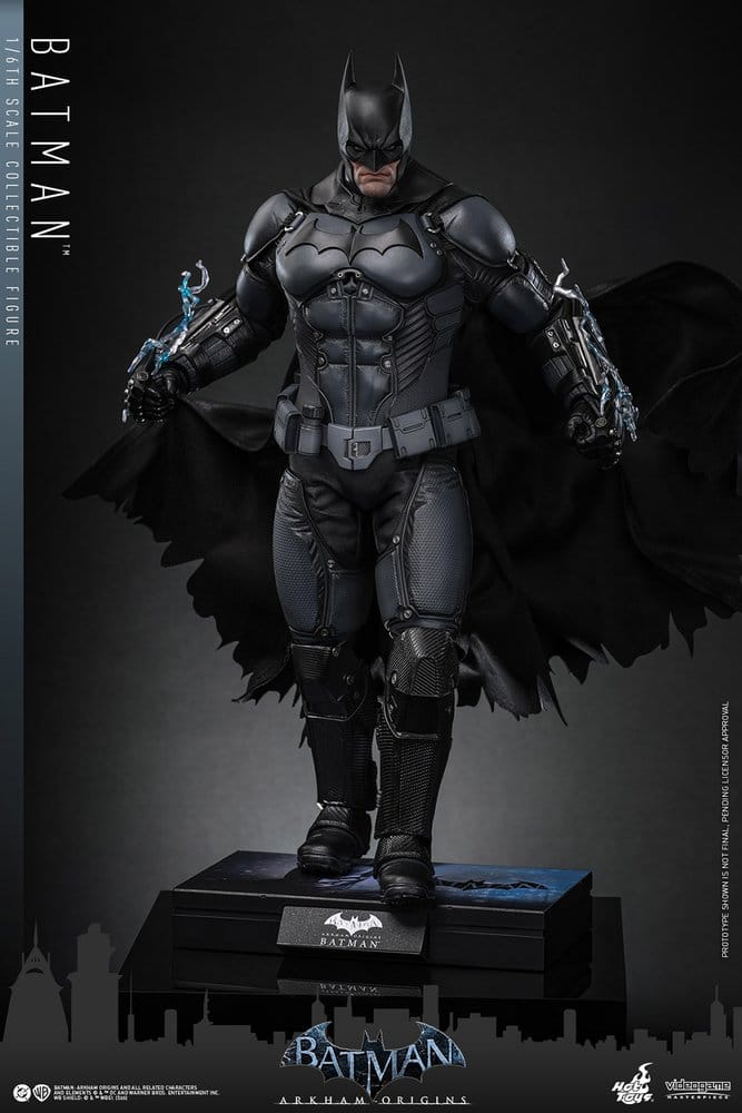 Batman Arkham Origins Videospels Masterpiece Action Figur 1/6 Batman 33 cm Hot Toys