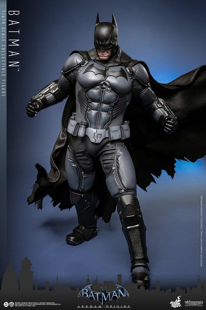 Batman Arkham Origins Videospels Masterpiece Action Figur 1/6 Batman 33 cm Hot Toys