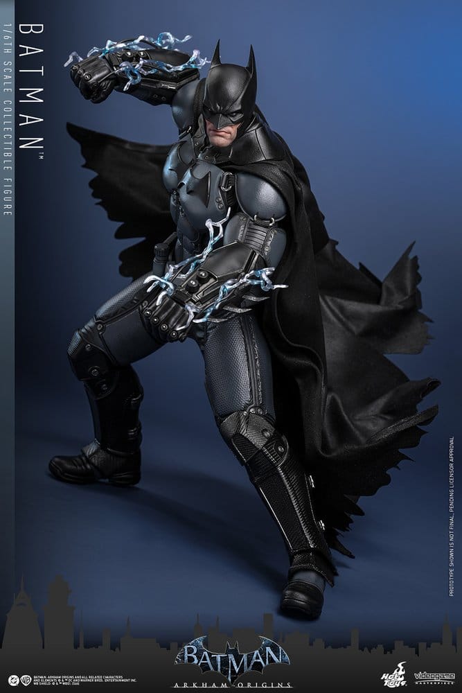Batman Arkham Origins Videospels Masterpiece Action Figur 1/6 Batman 33 cm Hot Toys