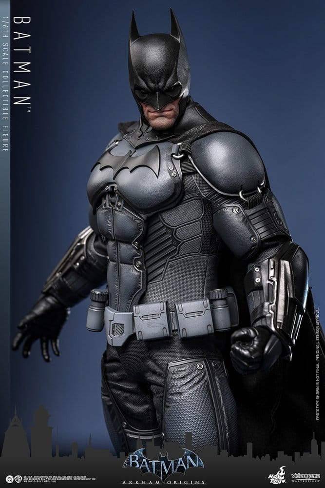 Batman Arkham Origins Videospels Masterpiece Action Figur 1/6 Batman 33 cm Hot Toys