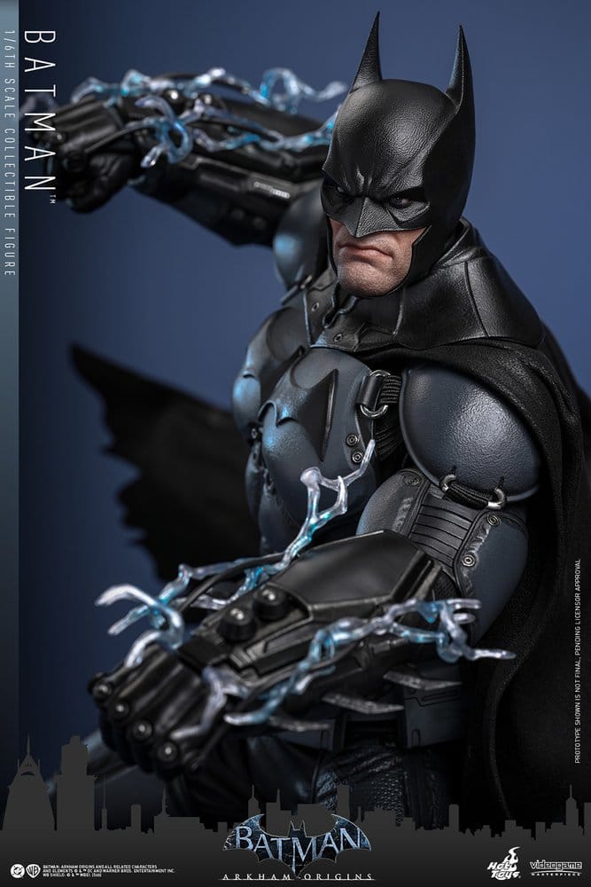 Batman Arkham Origins Videospels Masterpiece Action Figur 1/6 Batman 33 cm Hot Toys
