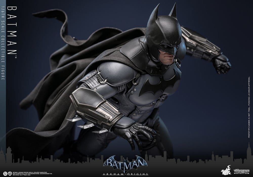 Batman Arkham Origins Videospels Masterpiece Action Figur 1/6 Batman 33 cm Hot Toys
