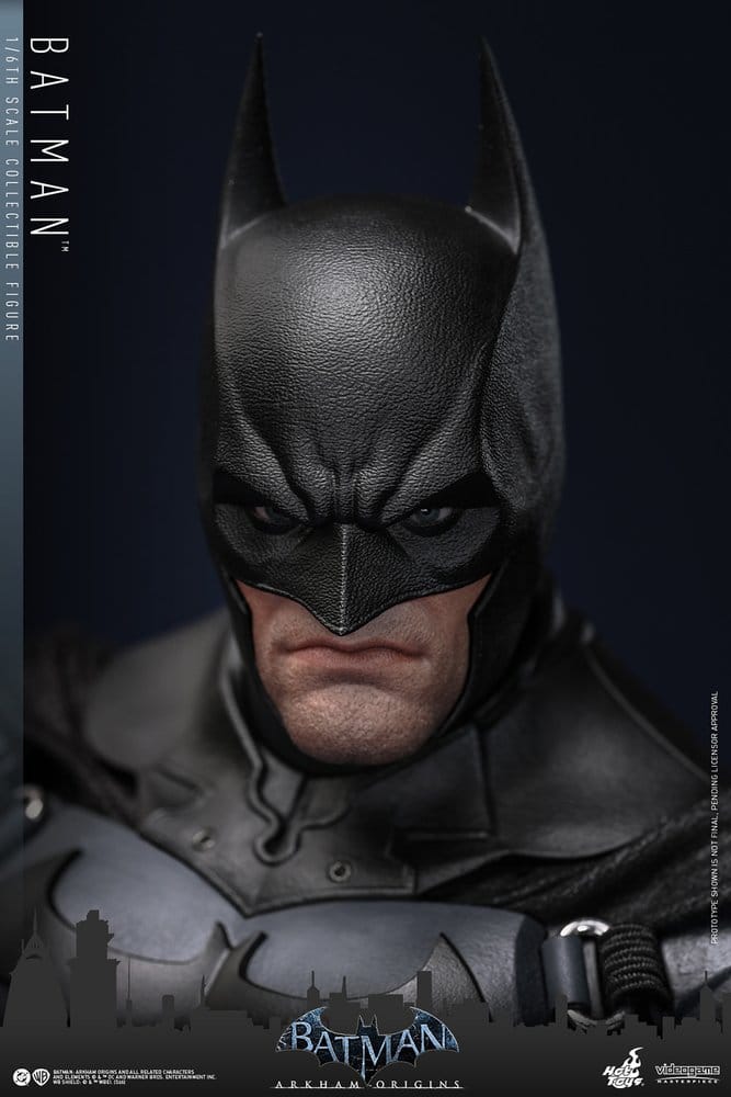 Batman Arkham Origins Videospels Masterpiece Action Figur 1/6 Batman 33 cm Hot Toys