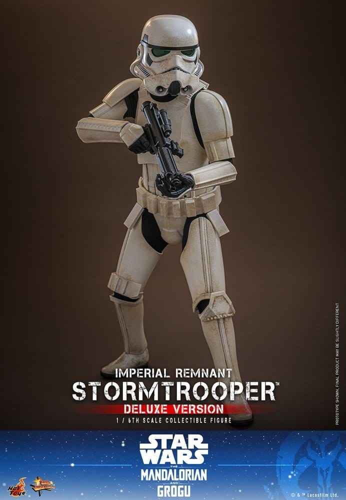 Star Wars: The Mandalorian & Grogu Film-Mästerverk Actionfigur 1/6 Imperial Remnant Stormtrooper (Deluxe Version) 30 cm