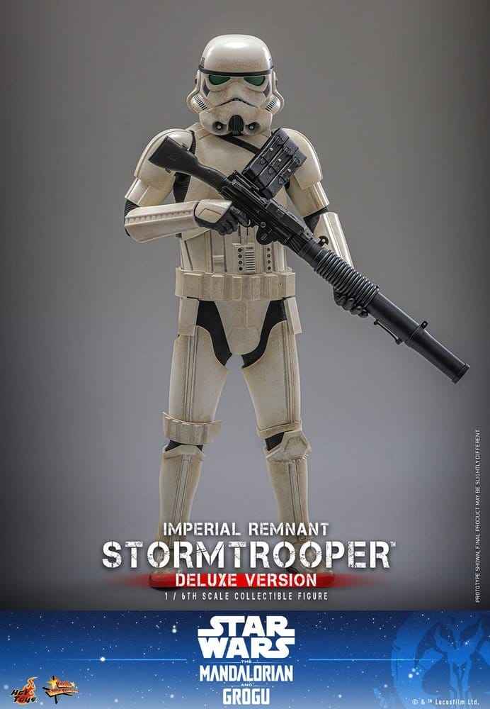 Star Wars: The Mandalorian & Grogu Film-Mästerverk Actionfigur 1/6 Imperial Remnant Stormtrooper (Deluxe Version) 30 cm