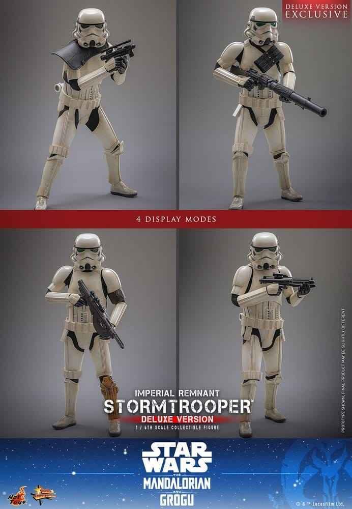 Star Wars: The Mandalorian & Grogu Film-Mästerverk Actionfigur 1/6 Imperial Remnant Stormtrooper (Deluxe Version) 30 cm