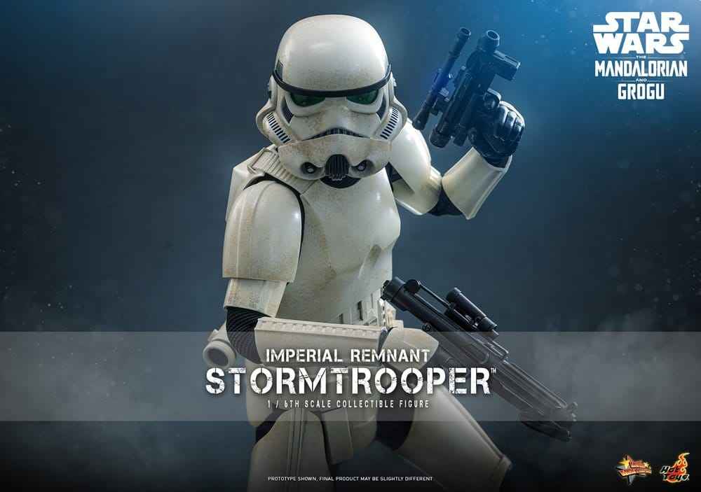 Star Wars: The Mandalorian & Grogu Mästerverk Filmfigur 1/6 Imperial Remnant Stormtrooper 30 cm