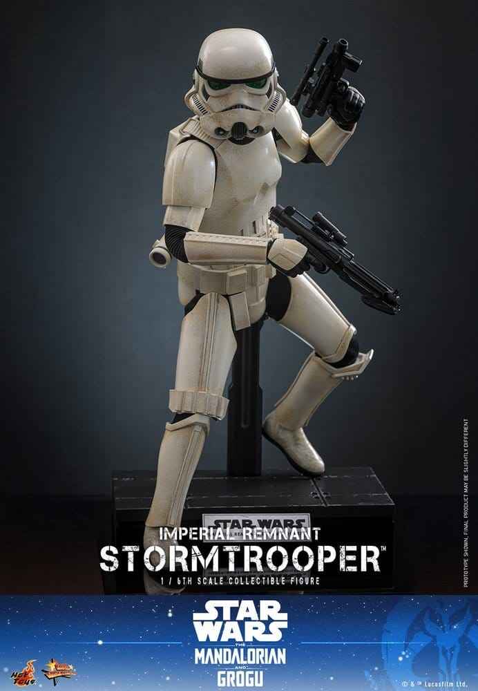 Star Wars: The Mandalorian & Grogu Mästerverk Filmfigur 1/6 Imperial Remnant Stormtrooper 30 cm