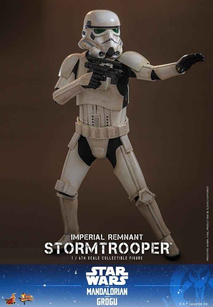 Star Wars: The Mandalorian & Grogu Mästerverk Filmfigur 1/6 Imperial Remnant Stormtrooper 30 cm