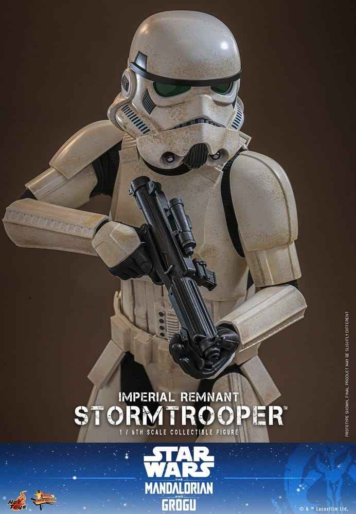 Star Wars: The Mandalorian & Grogu Mästerverk Filmfigur 1/6 Imperial Remnant Stormtrooper 30 cm