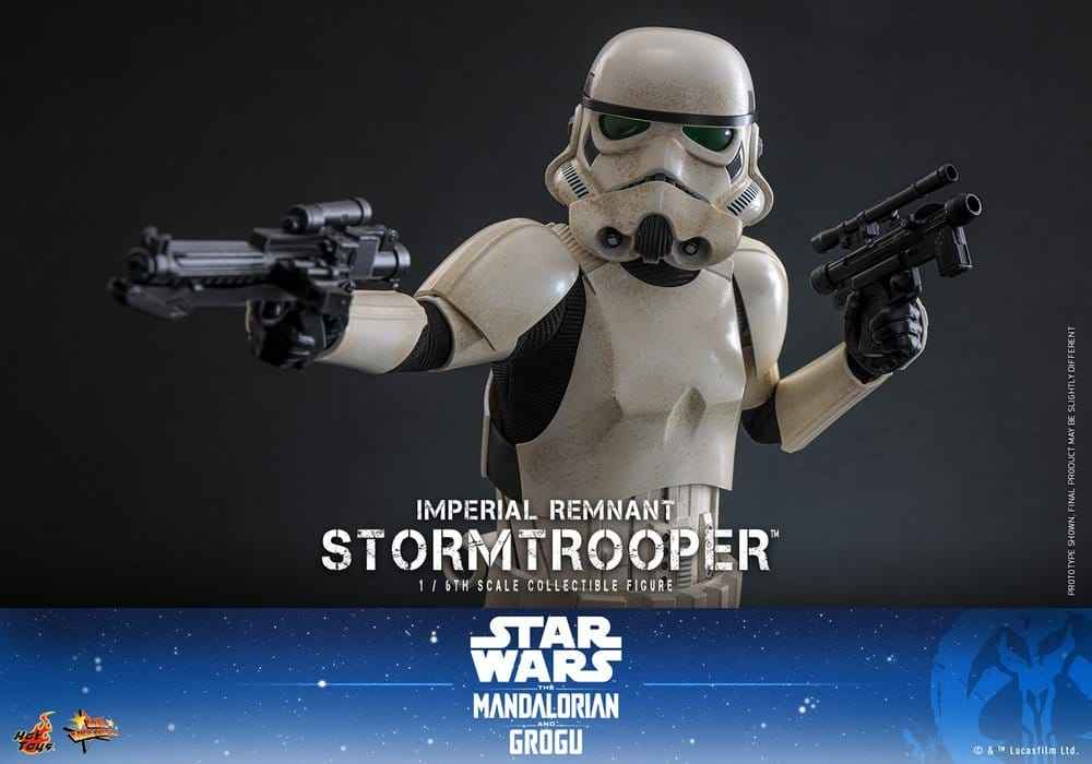 Star Wars: The Mandalorian & Grogu Mästerverk Filmfigur 1/6 Imperial Remnant Stormtrooper 30 cm