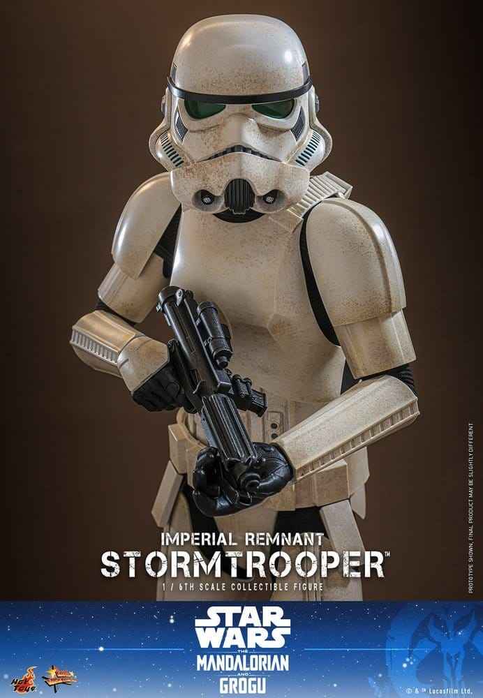 Star Wars: The Mandalorian & Grogu Mästerverk Filmfigur 1/6 Imperial Remnant Stormtrooper 30 cm