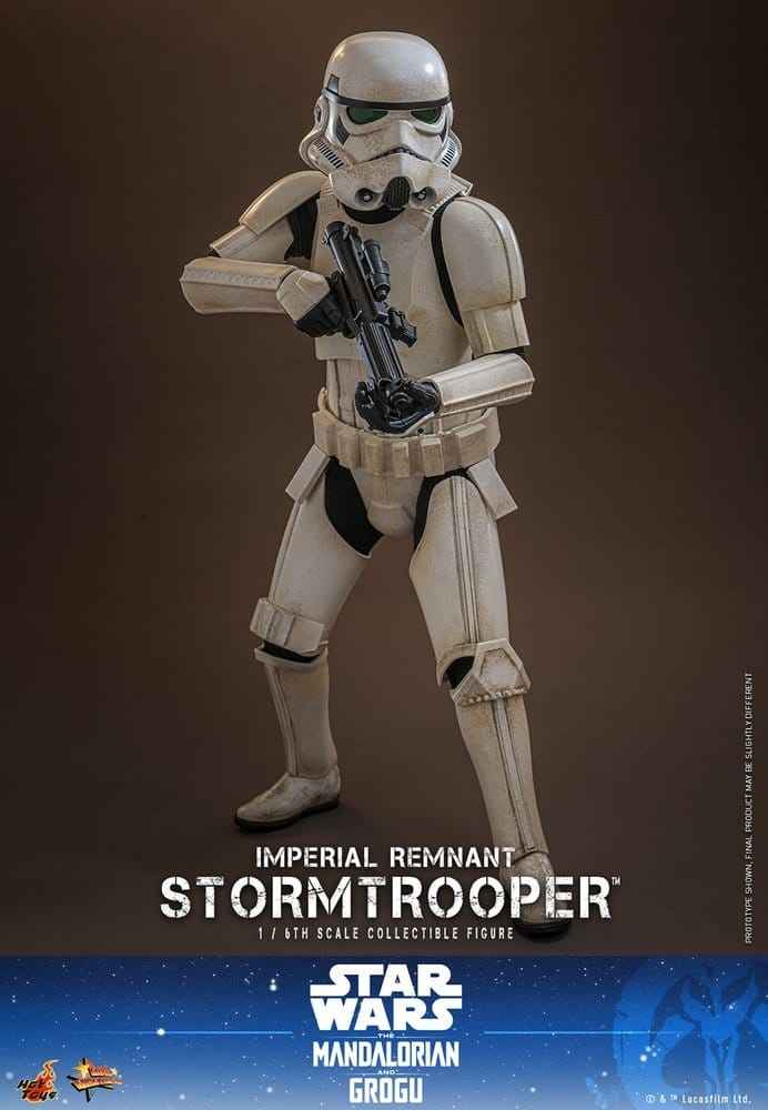 Star Wars: The Mandalorian & Grogu Mästerverk Filmfigur 1/6 Imperial Remnant Stormtrooper 30 cm