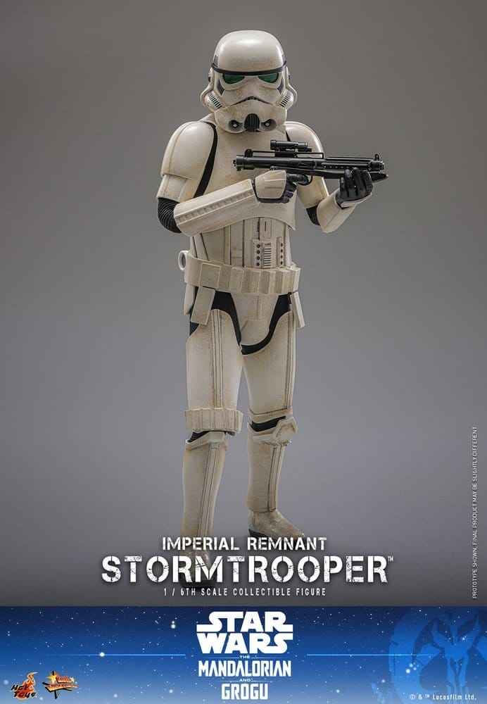 Star Wars: The Mandalorian & Grogu Mästerverk Filmfigur 1/6 Imperial Remnant Stormtrooper 30 cm