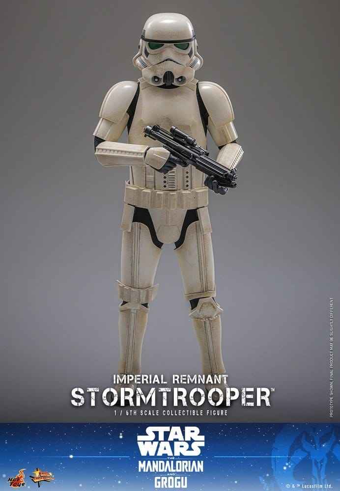 Star Wars: The Mandalorian & Grogu Mästerverk Filmfigur 1/6 Imperial Remnant Stormtrooper 30 cm