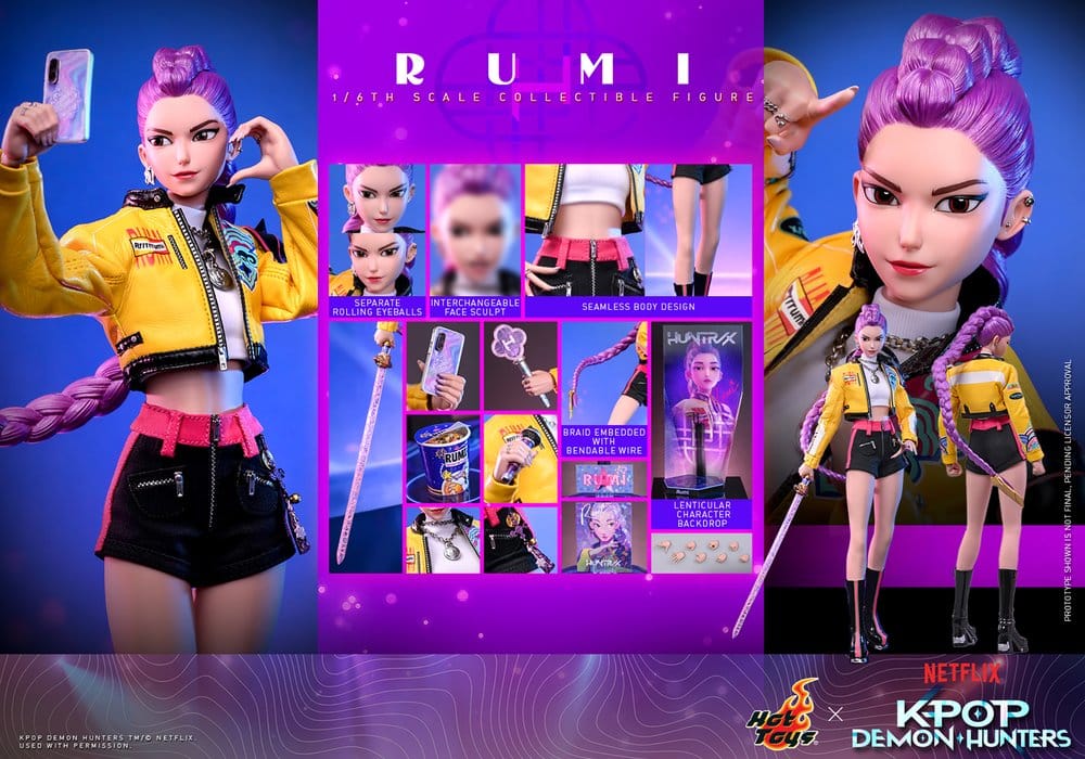 KPop Demon Hunters Actionfigur 1/6 Rumi 28 cm