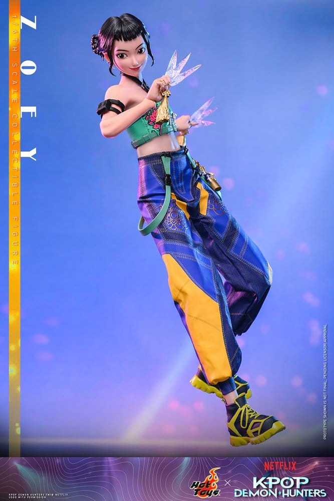 KPop Demon Hunters Actionfigur 1/6 Zoey 27 cm