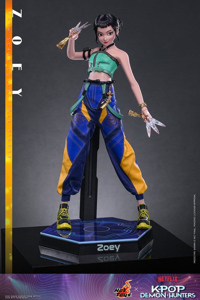 KPop Demon Hunters Actionfigur 1/6 Zoey 27 cm