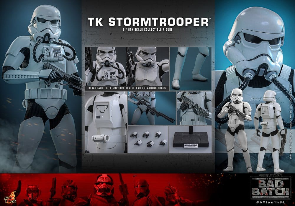 Star Wars: The Bad Batch Action Figur 1/6 TK Stormtrooper 30 cm