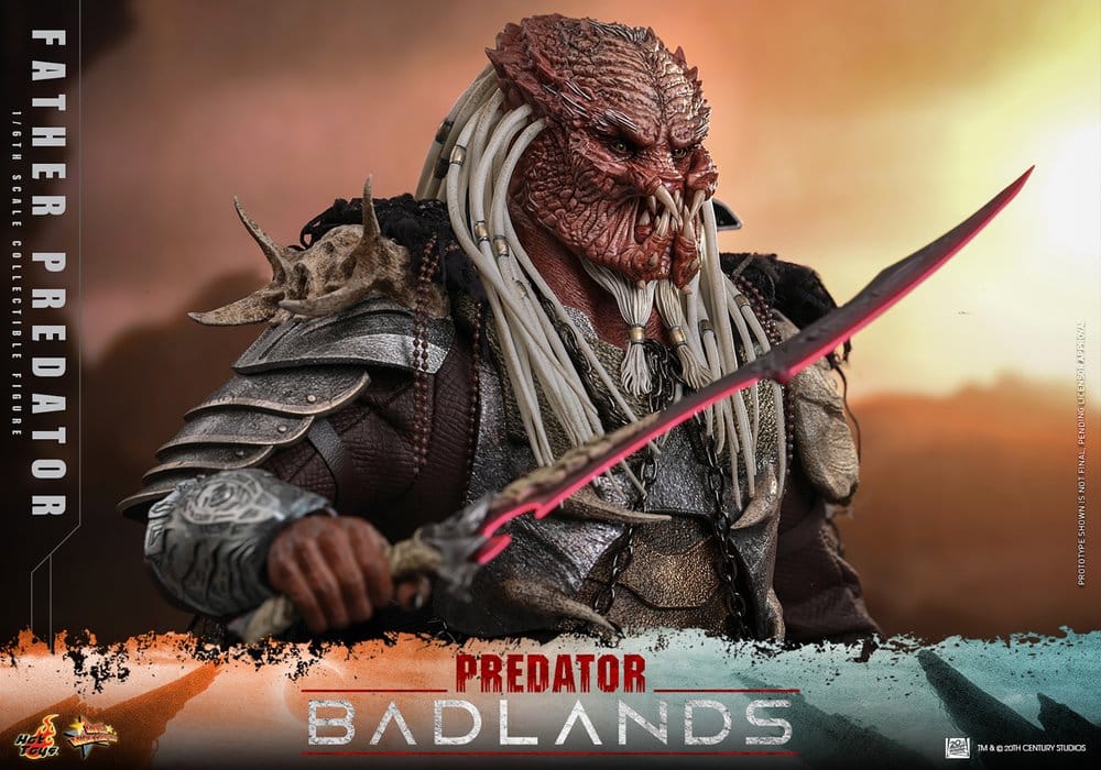 Predator: Badlands Film Mästerverk Action Figur 1/6 Njohrr 36 cm