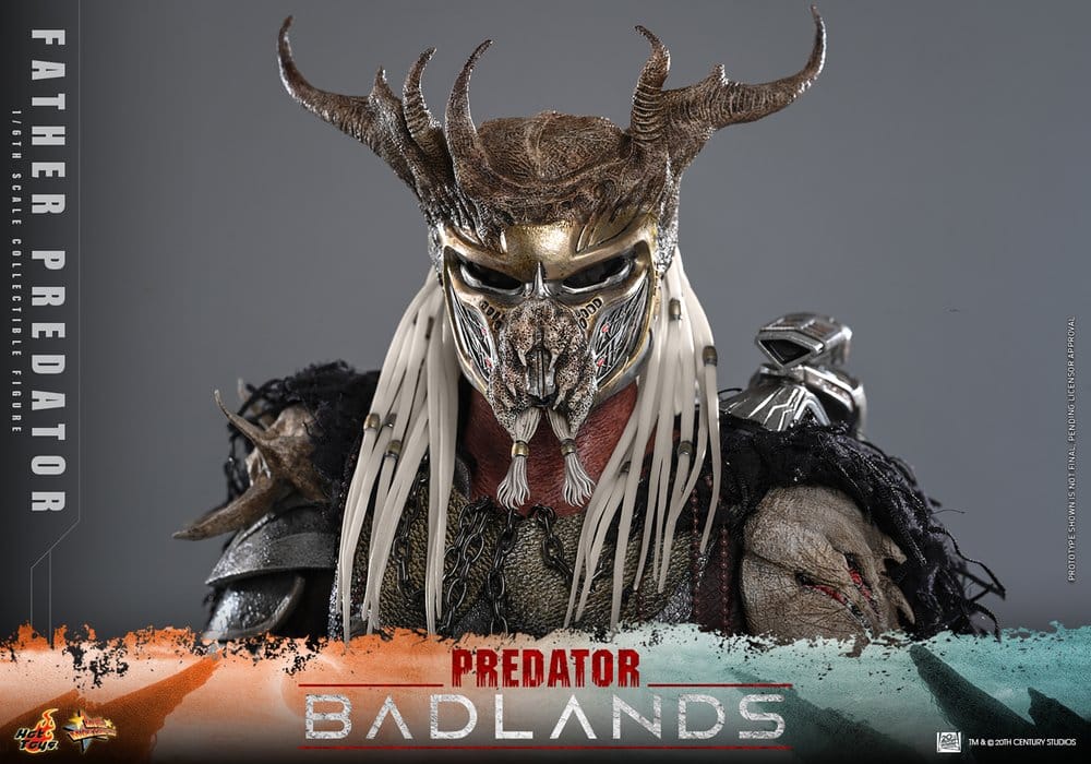 Predator: Badlands Film Mästerverk Action Figur 1/6 Njohrr 36 cm