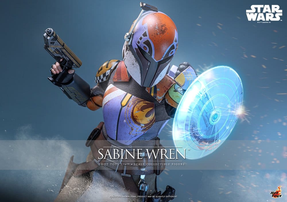 Star Wars: Rebels Televisionsmästerverk Actionfigur 1/6 Sabine Wren 29 cm